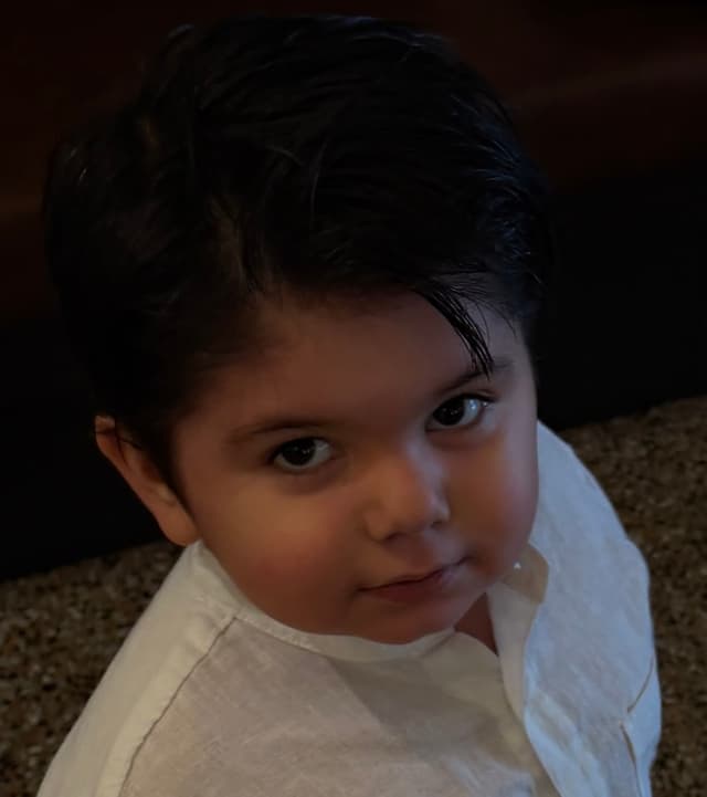A real photo of a child