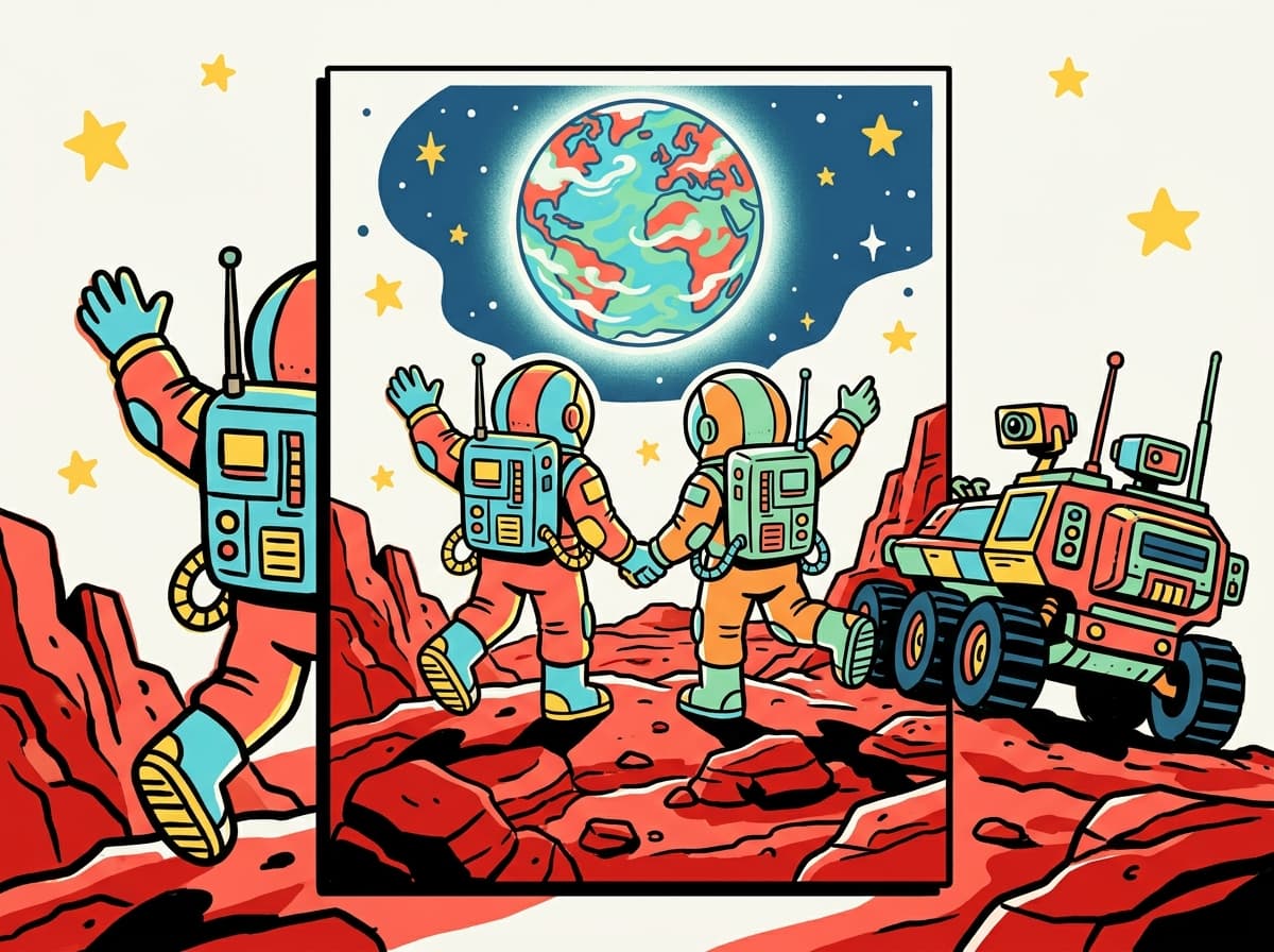 Planet Protectors — Mission to Mars cover art