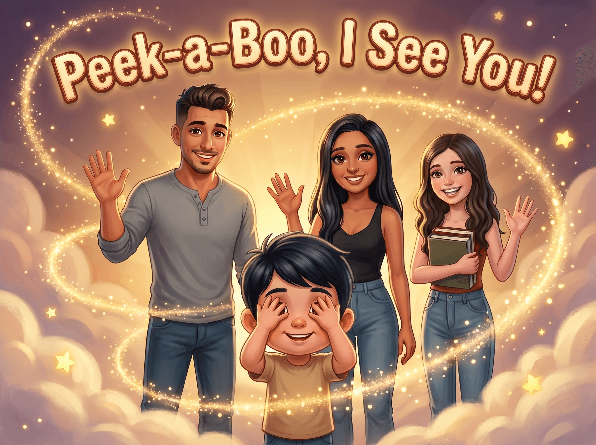 Peek-a-Boo, I See You! cover art