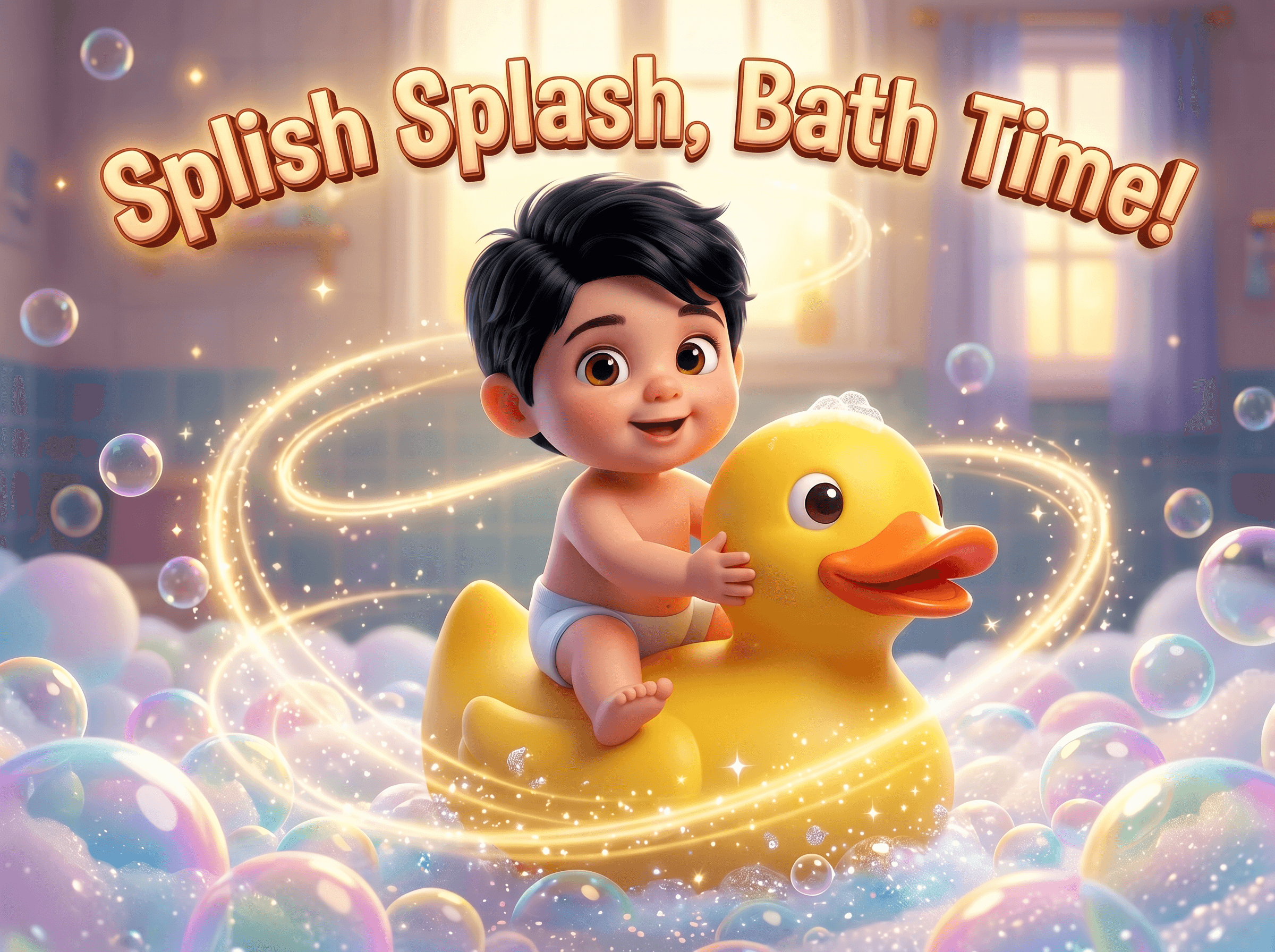 Splish Splash, Bath Time! cover art
