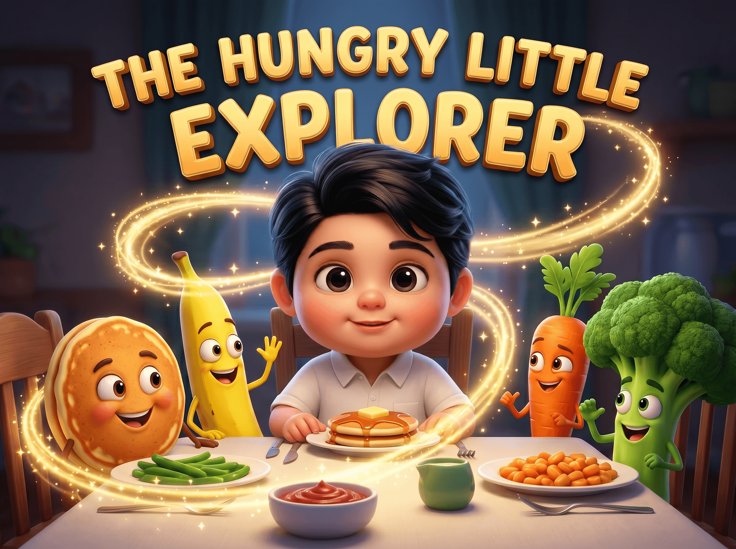The Hungry Little Explorer cover art