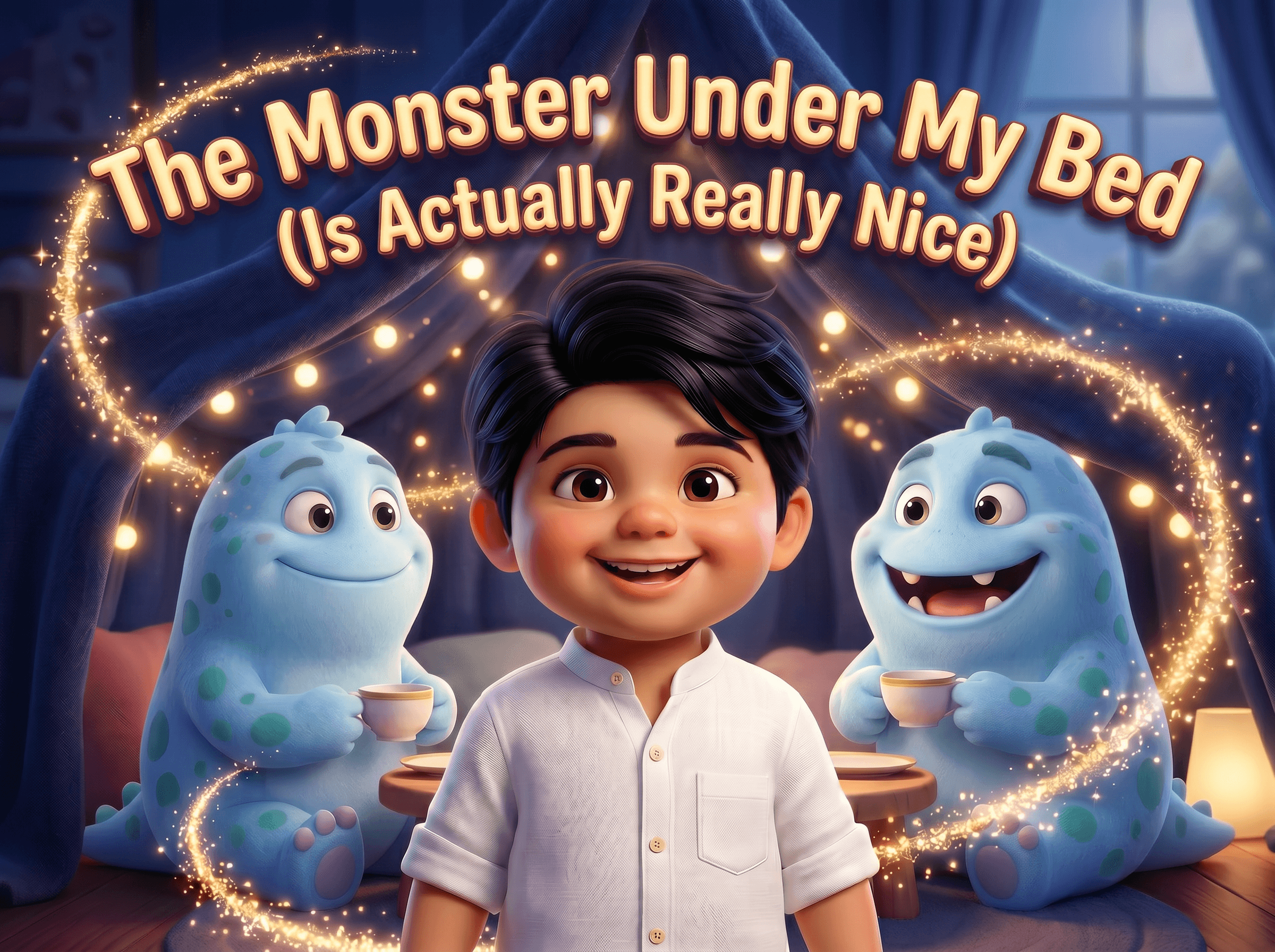 The Monster Under My Bed (Is Actually Really Nice) cover art